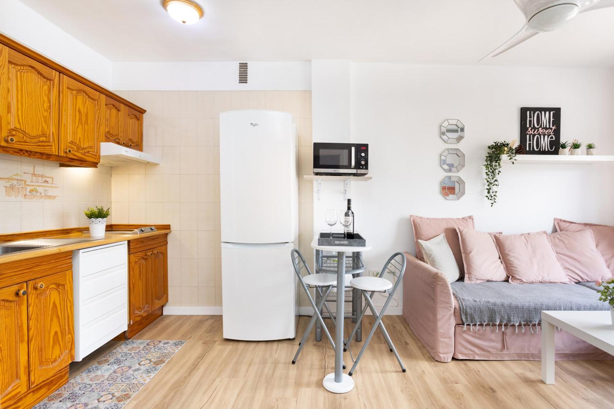 Seguro El Sol En Playa De La Arena Apartment Пуерто де Сантяго Екстериор снимка