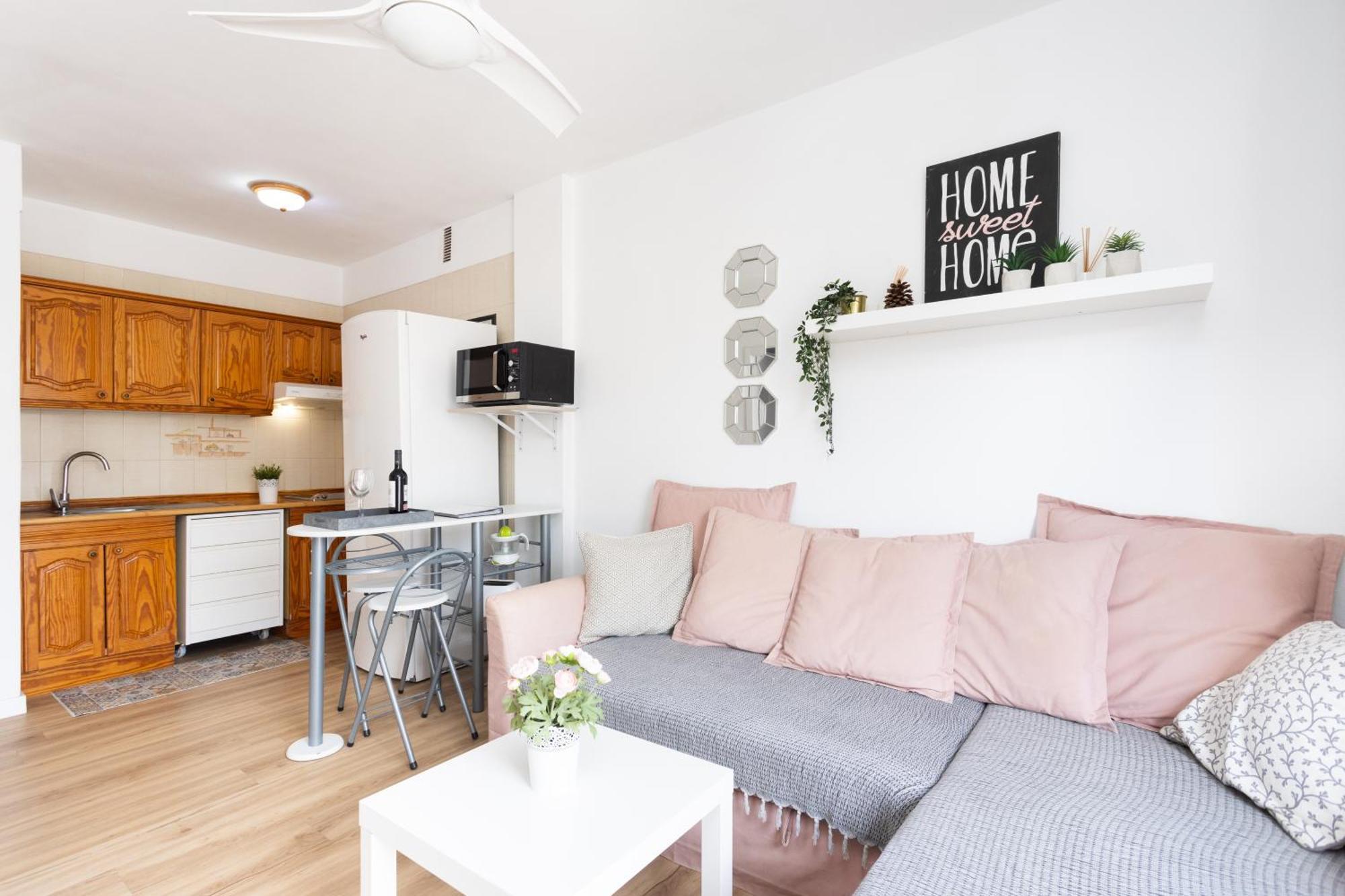 Seguro El Sol En Playa De La Arena Apartment Пуерто де Сантяго Екстериор снимка